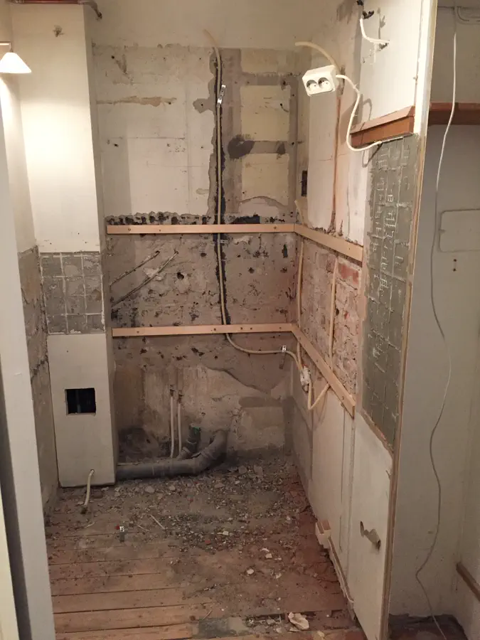 Kök före renovering