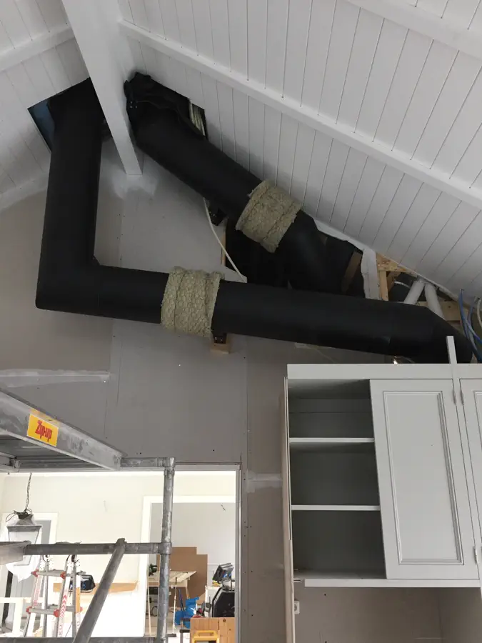 Knixig skorstensdragning