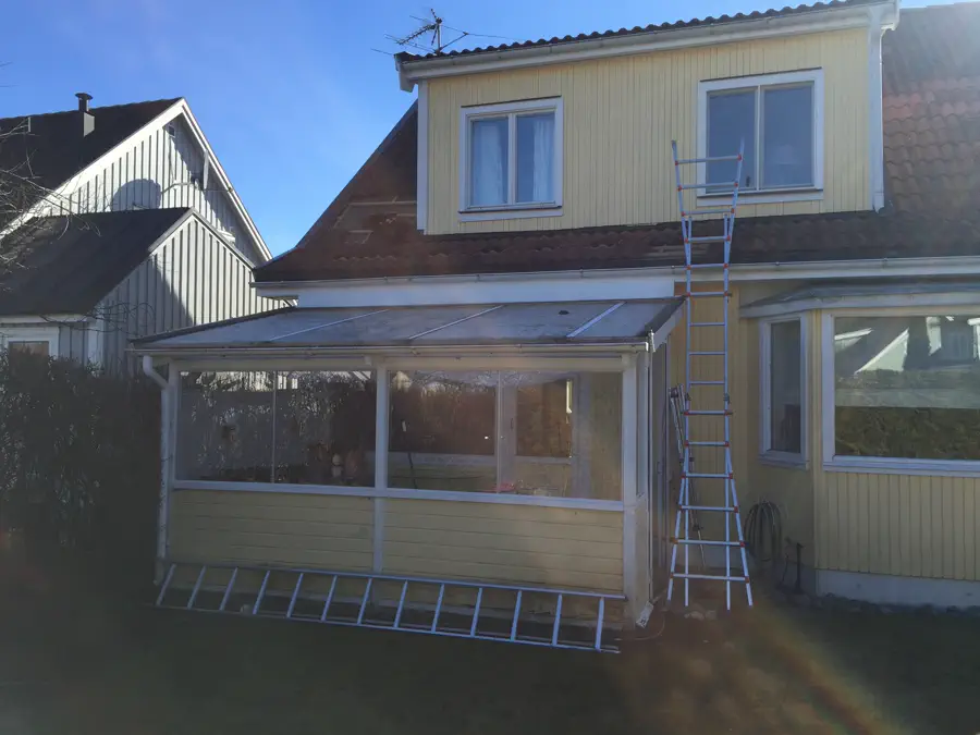 Standardinstallation före