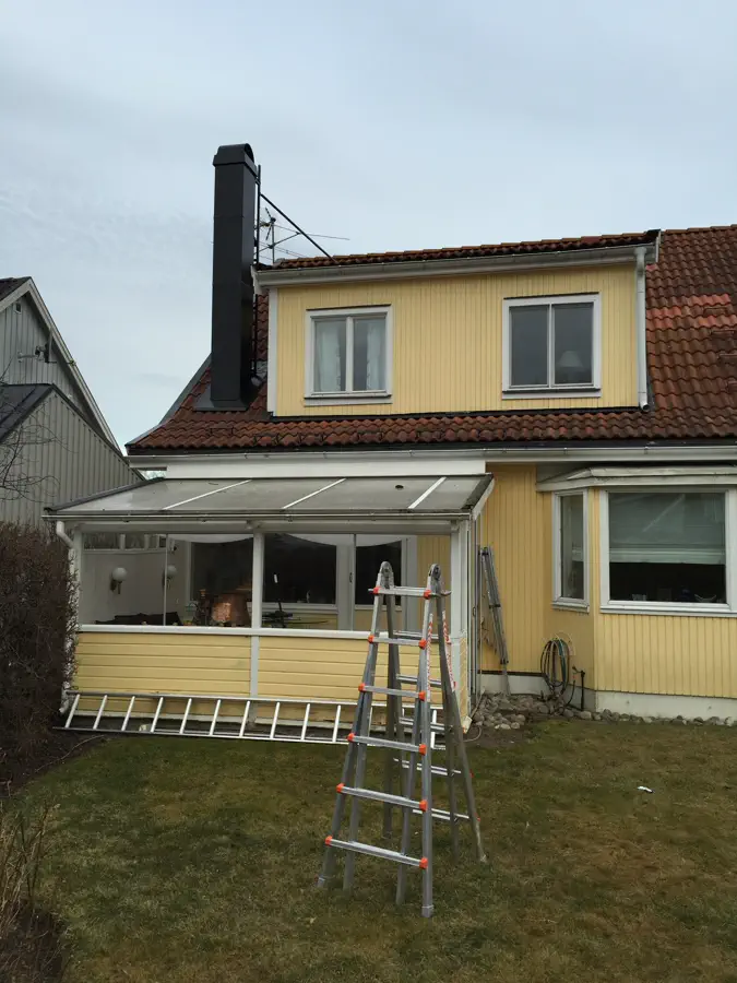 Standardinstallation efter